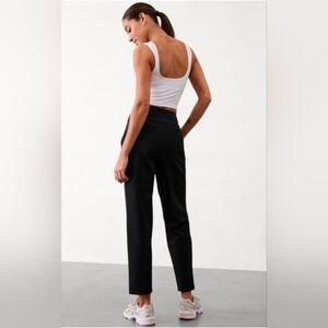 Athleta Endless High Rise Pant Black Size 14 Tall NWT Travel Work Pant